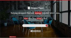 Desktop Screenshot of designerpages.com